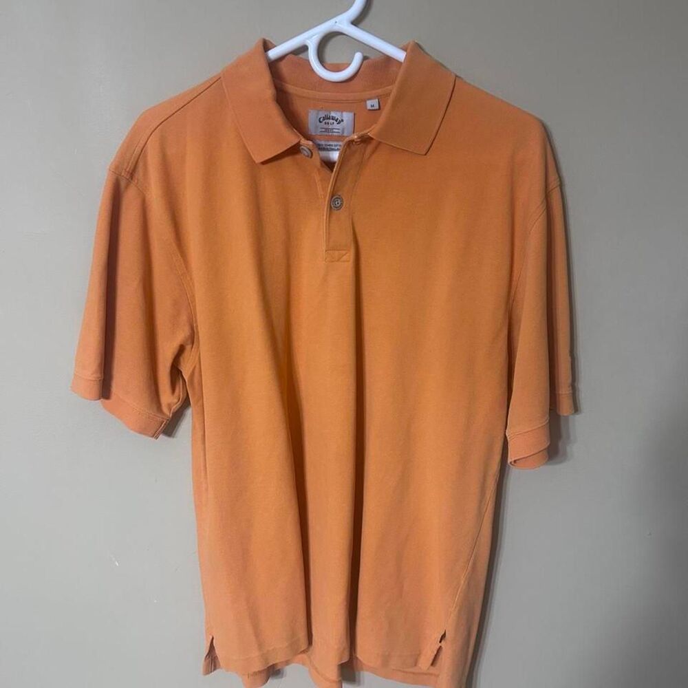 Callaway Men's Orange Polo-shirt